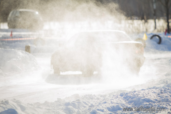 Auto sacensības uz Ļovānu karjeras 2013