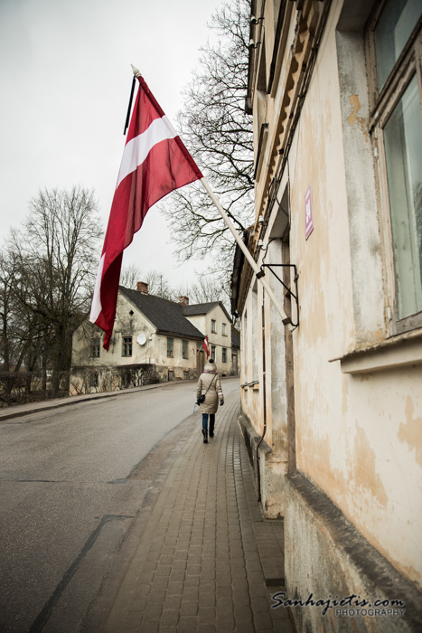 Kandava Latvijas karogs