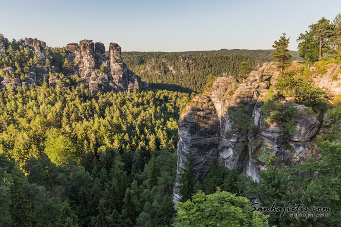 Smilšakmens klintis Čehijā