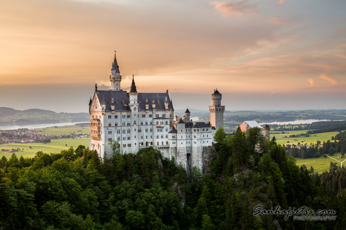 Vācijas Neuschwanstein pils