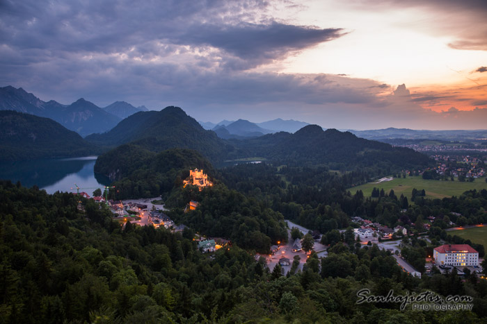 Vācijas Neuschwanstein pils