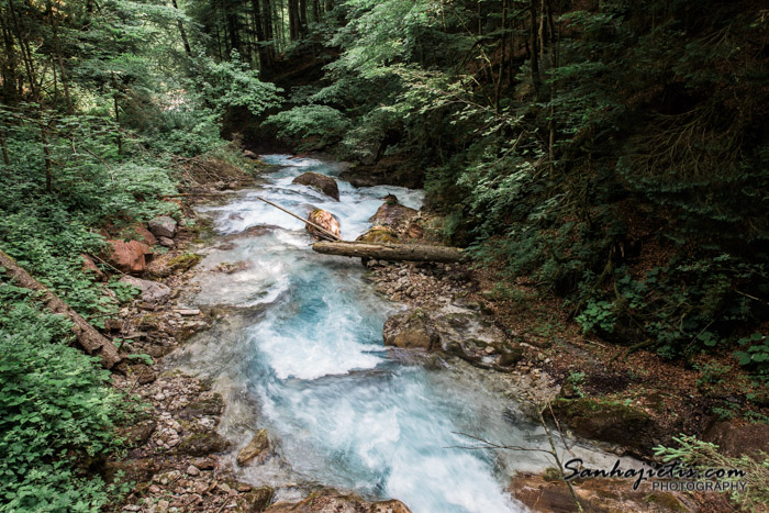 Wimbachklamm – kalnu upe Wimbach Vācijā