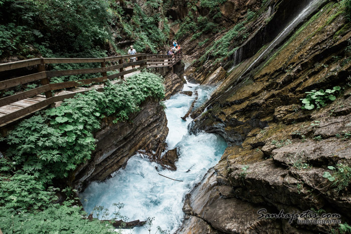 Wimbachklamm – kalnu upe Wimbach Vācijā