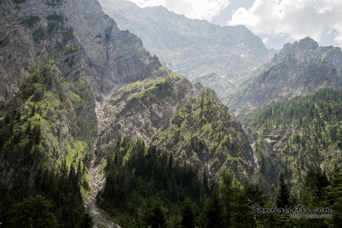 Wimbachklamm – kalnu upe Wimbach Vācijā