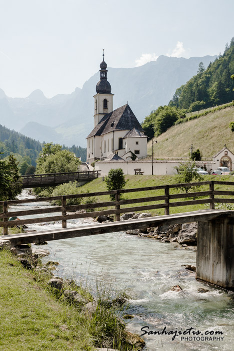 St. Sebastian baznīca Ramsau pilsētā