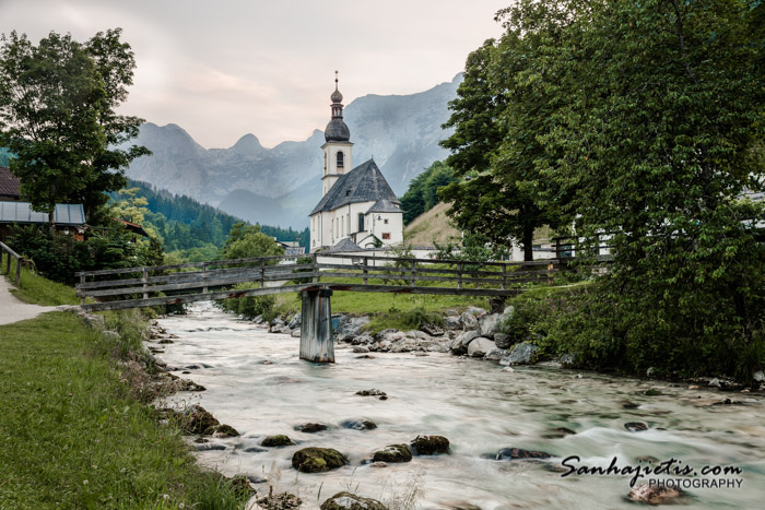 St. Sebastian baznīca Ramsau pilsētā