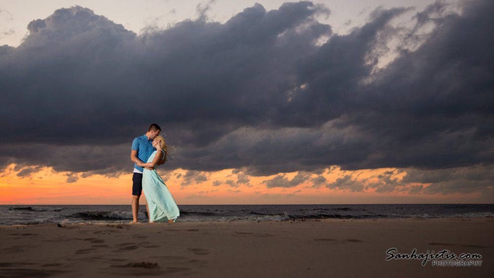 Pirmskāzu fotosesija Saulkrastos